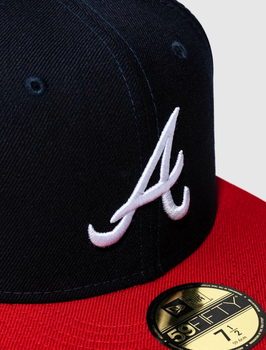 * New Era Atl Braves Fitted Cap Hat