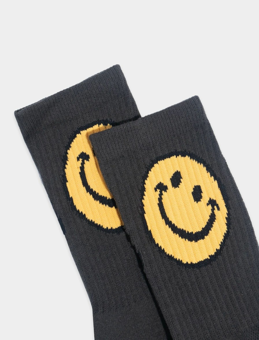 * Ma Ket Smiley Vintage All Over Print Socks Socks