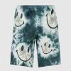 * Ma Ket Smiley Shibori Short Shorts