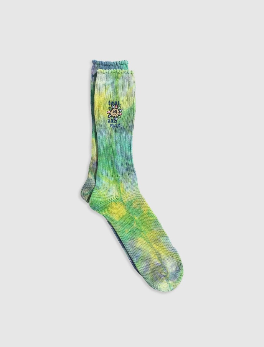 * Real Bad Man Tie Dye Socks Socks