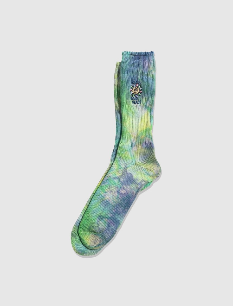 * Real Bad Man Tie Dye Socks Socks