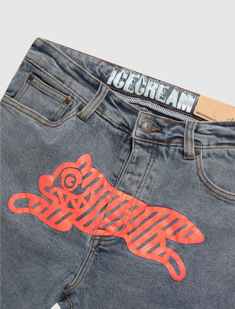 * Icecream Neon Cherry Jean Denim