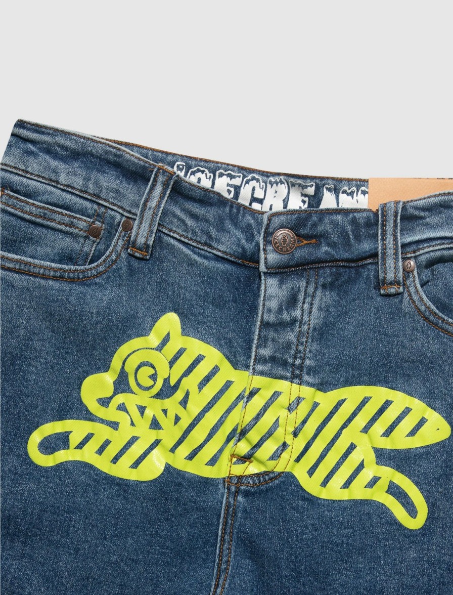 * Icecream Neon Lime Jean Denim