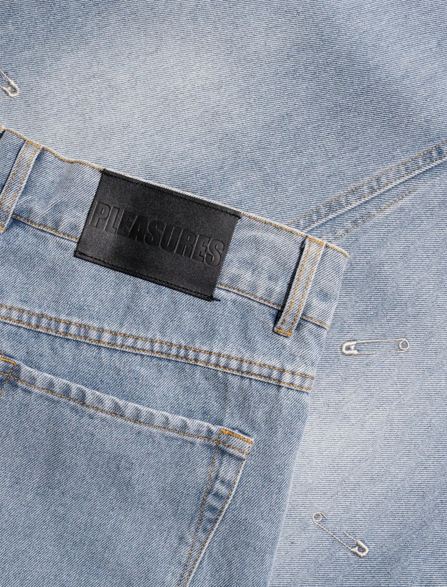 * Pleasures Safety Pin 5 Pocket Denim Denim